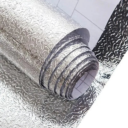 PAPEL DE ALUMINIO AUTOADHESIVO DE COCINA - OFERTA ESPECIAL 2X1